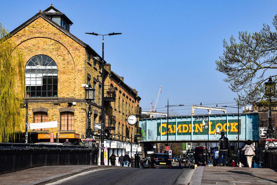 Camden Lock Market in London