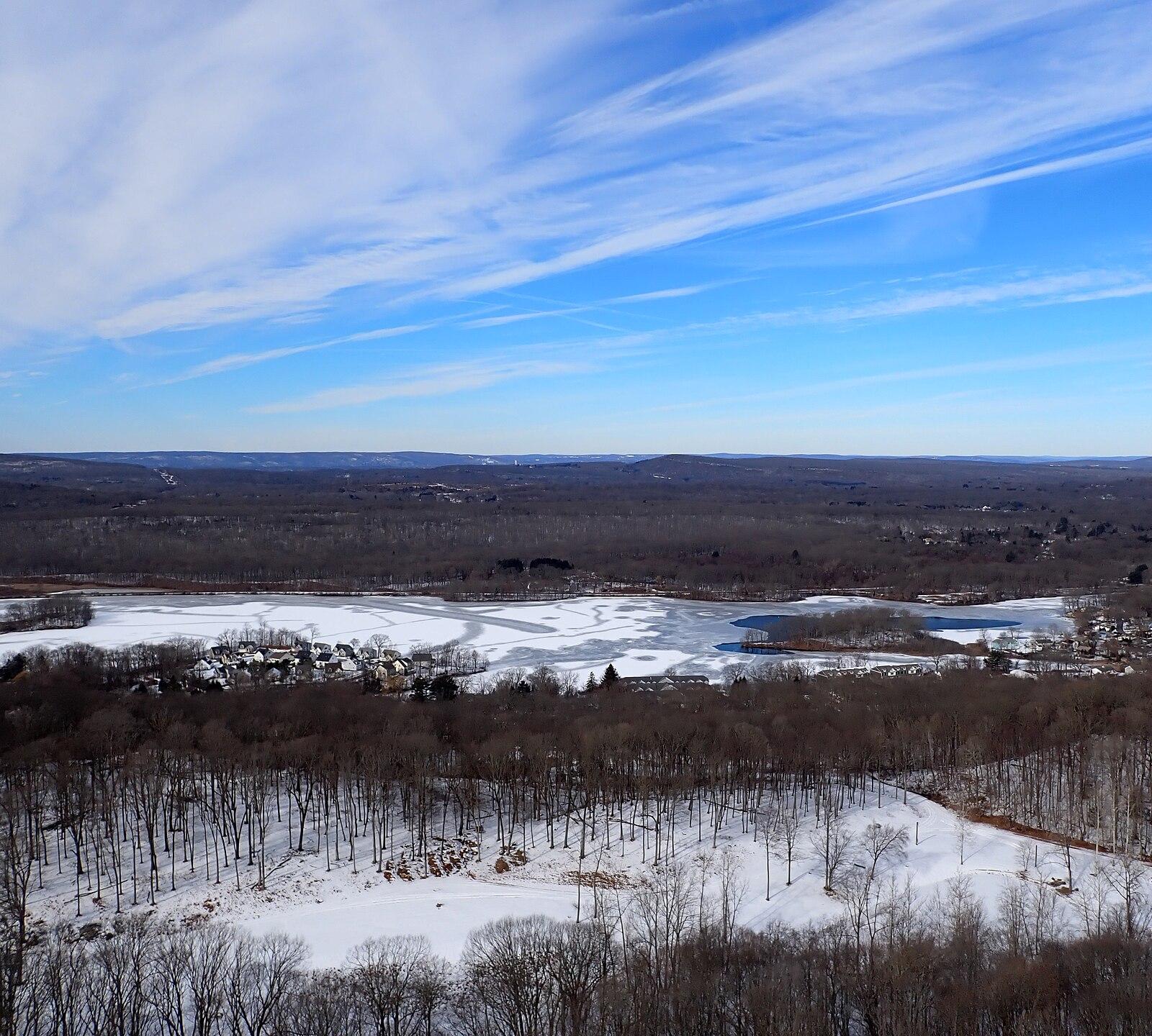 Silver Lake from Lamentation Mountain
