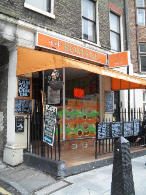 Café Romano in Greville Street geograph.org.uk 1657633