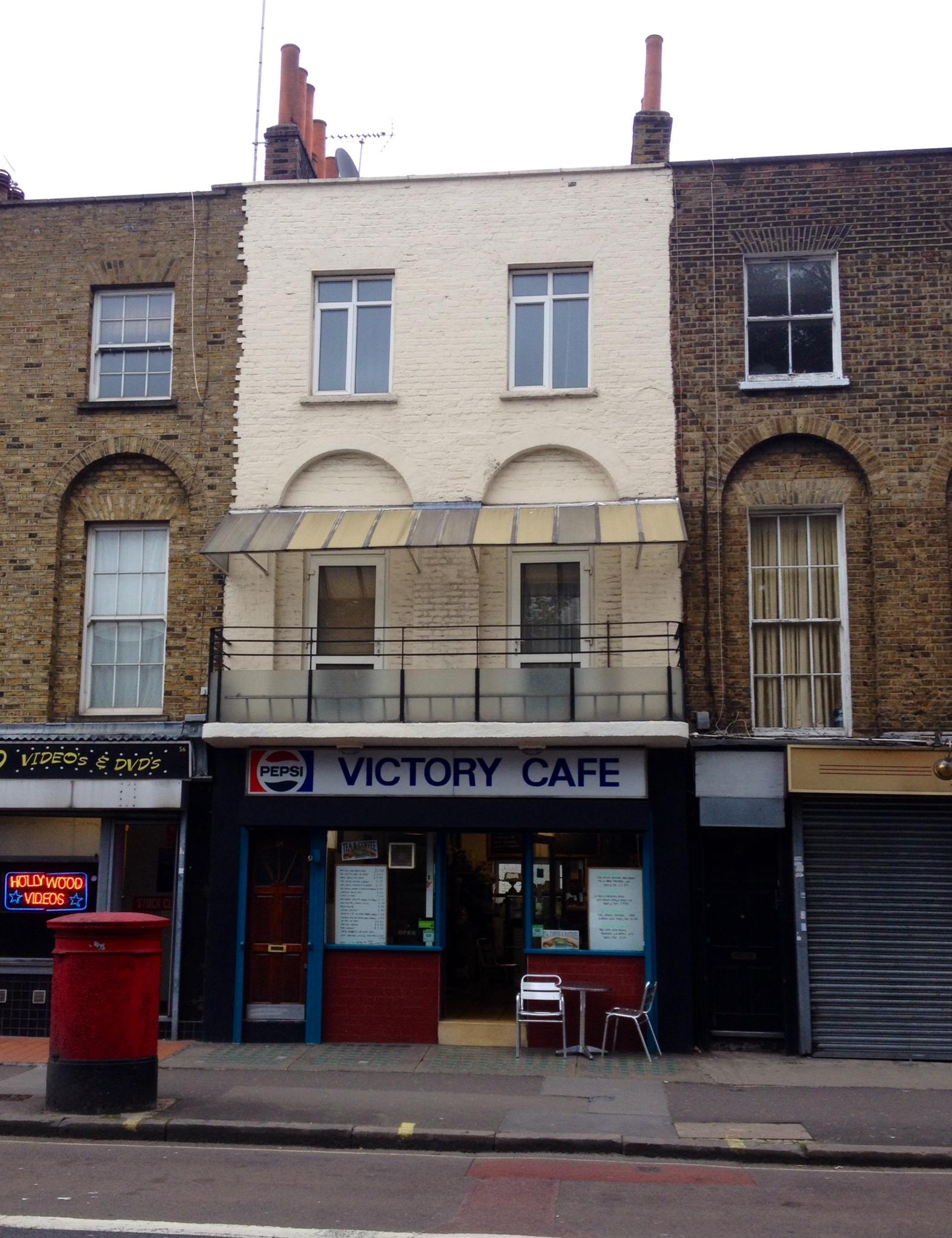 Victory Cafe, Eversholt Street, Euston geograph.org.uk 4645677